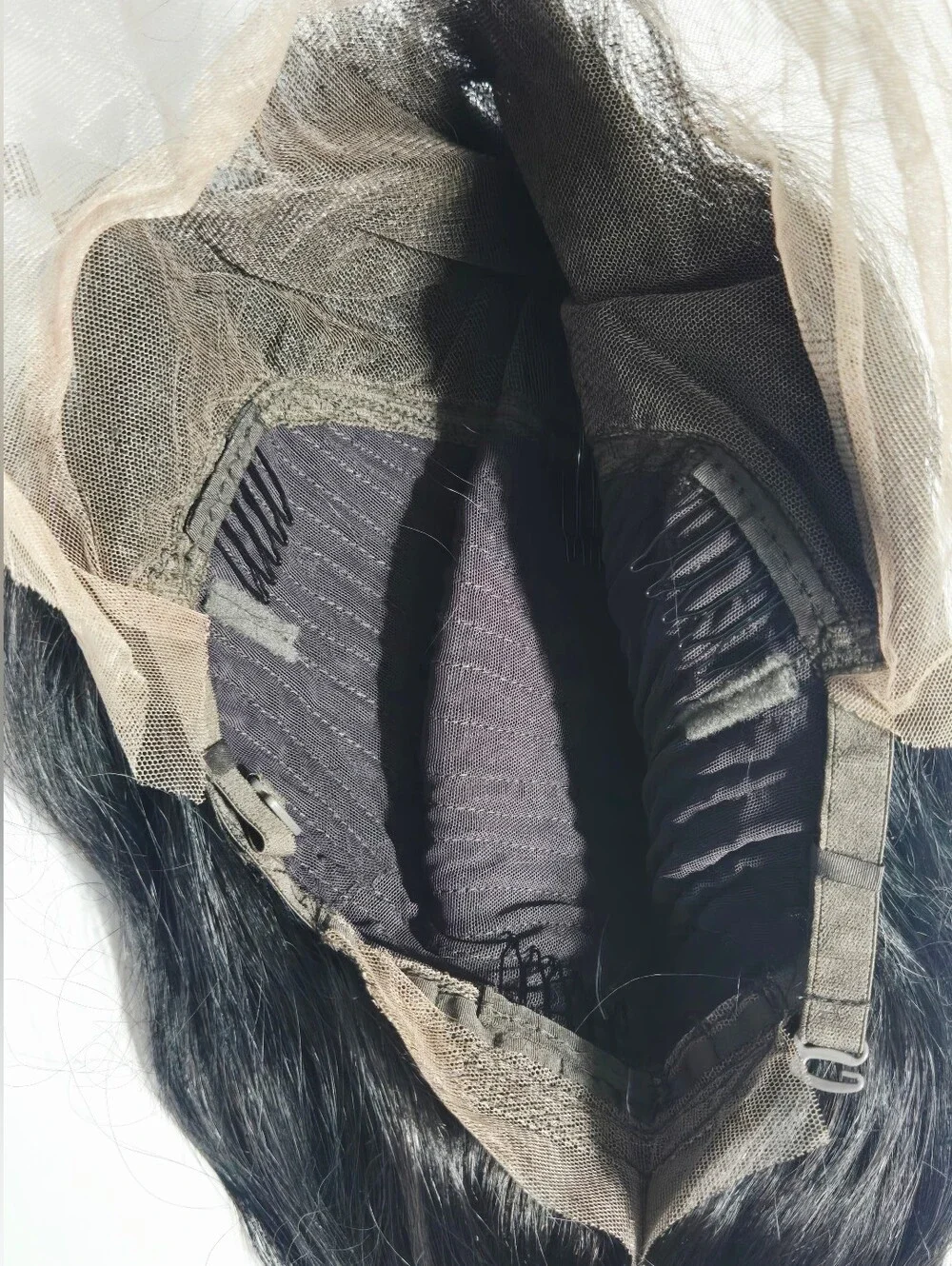 New Black Long Straight Lace Front Wig 13x6 Adjustable Natural Look